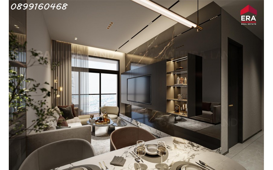 Empire City - Quận 2 cho thuê CHCC 1 phòng ngủ + full NT + view sông